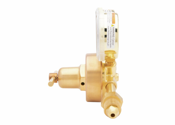Harris 425-125-320 Pressure Regulator Brass 0-125 PSIG 